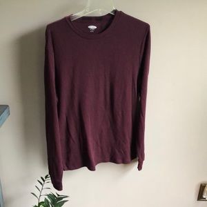 Men’s Old Navy thermal long sleeve shirt